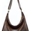 celestina Hobo Bags for Women, Ultra Soft Foldable Vegan Leather Shoulder Handbag, Stylish Slouchy Tote Purses